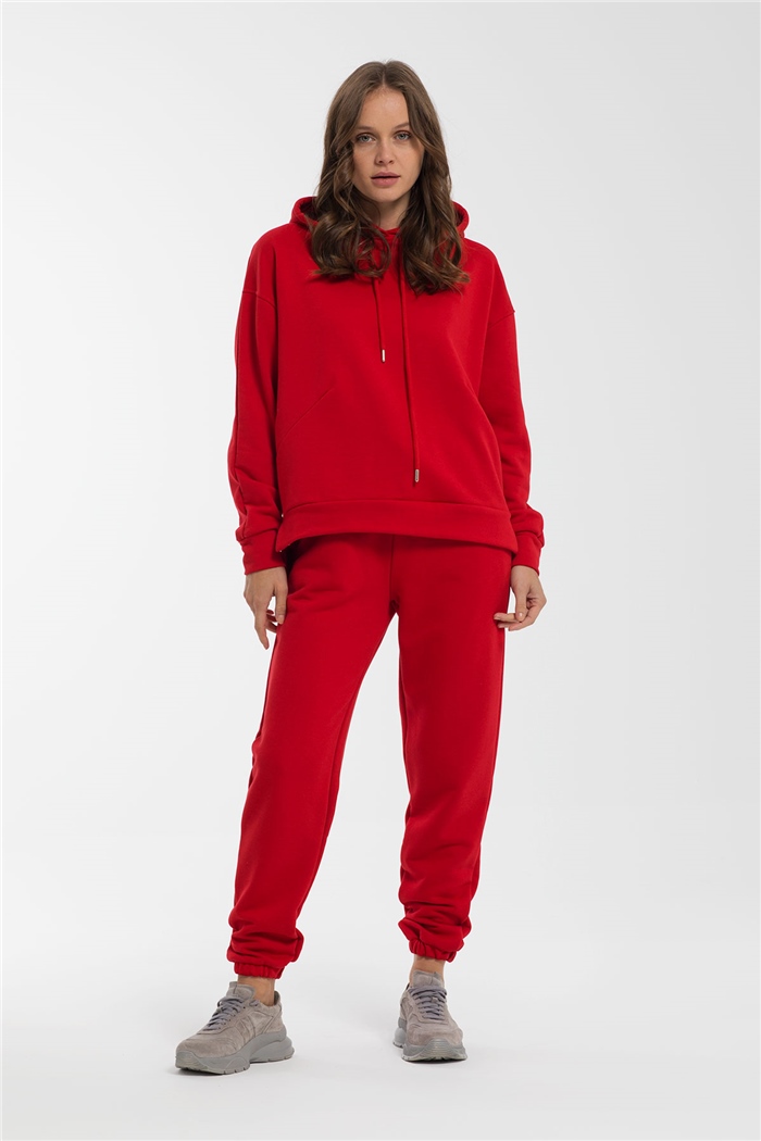 Avrile Sweatshirt  KIRMIZI  A21-10509