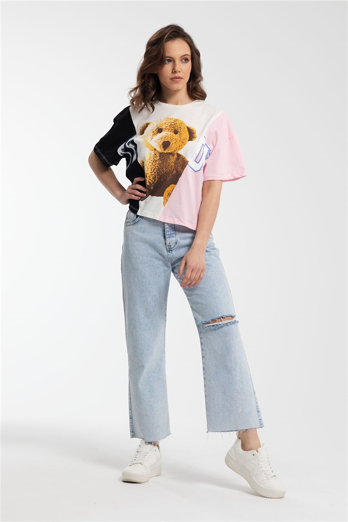 Avrile T-Shirt  EKRU  A21-10434