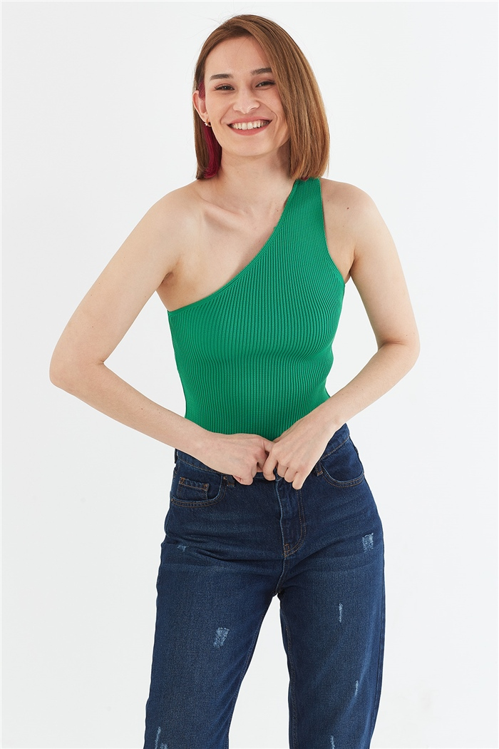 Avrile Tek Omuzlu Triko Atlet  BENETTON  A92033-S