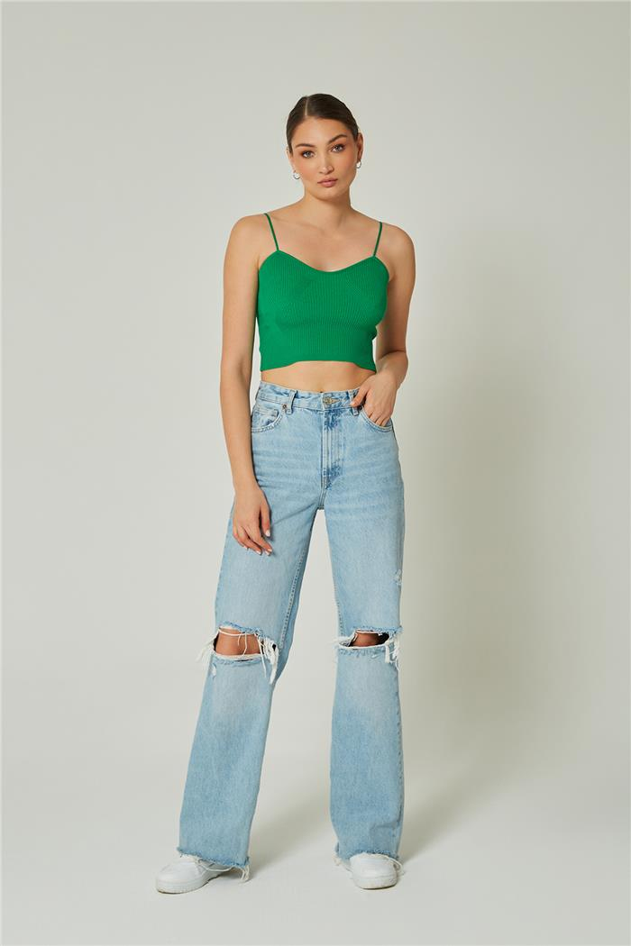 Nisan Kadın Fitilli Atlet BENETTON TT3565-Z