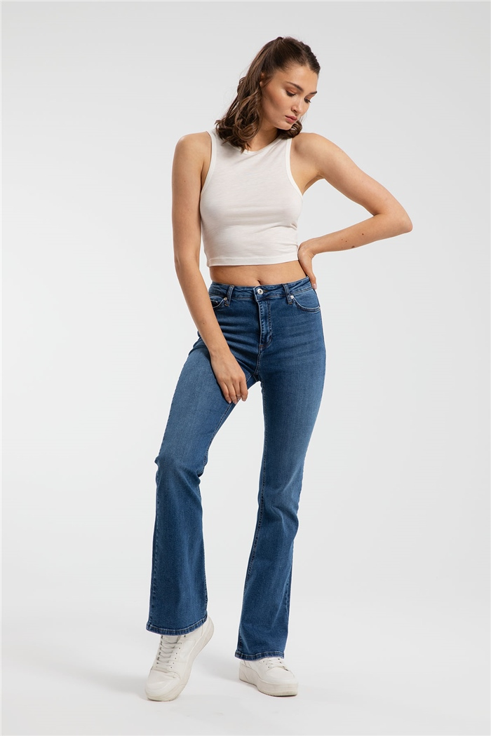 Nisan Kumaş Crop  EKRU  N21-1129