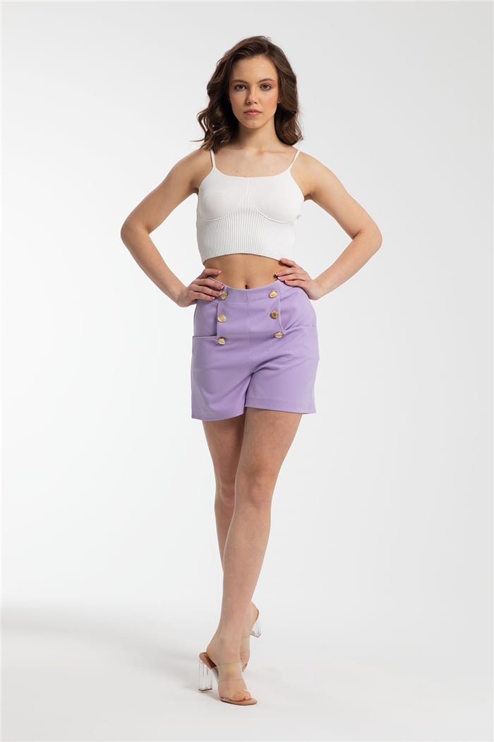 Nisan Şort  LİLA  N21-1101