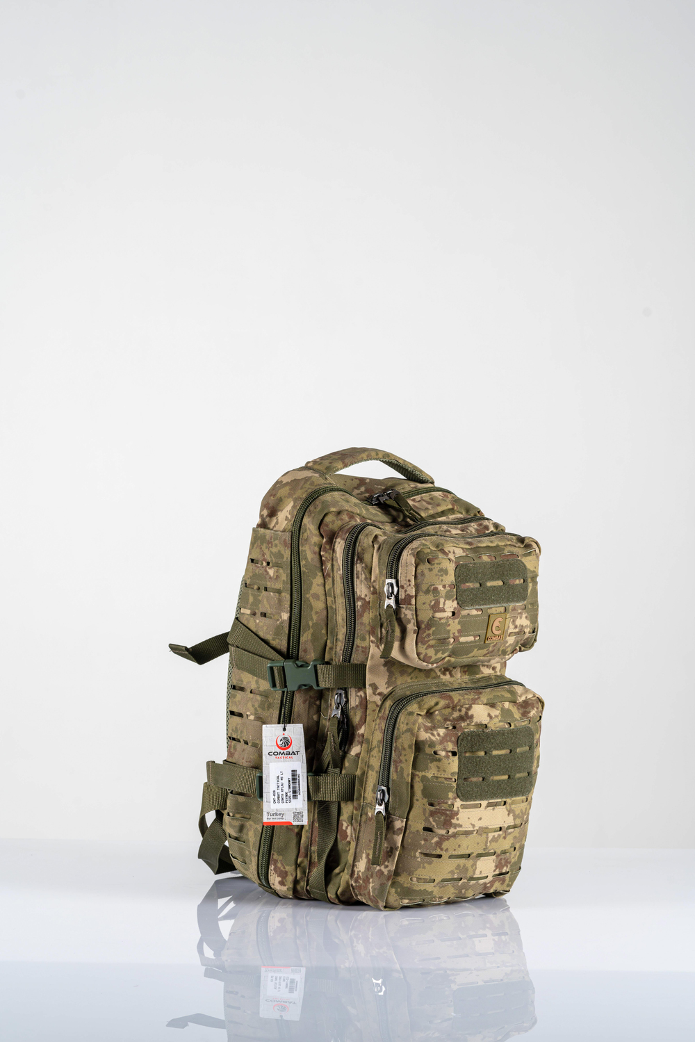 Combat Tactical Outdoor Taktik 45 Lt Askeri Sırt Çantası Su Geçirmez Yürüyüş Seyahat Dağcı Kamp Trekking Sırt Çantası - 654
