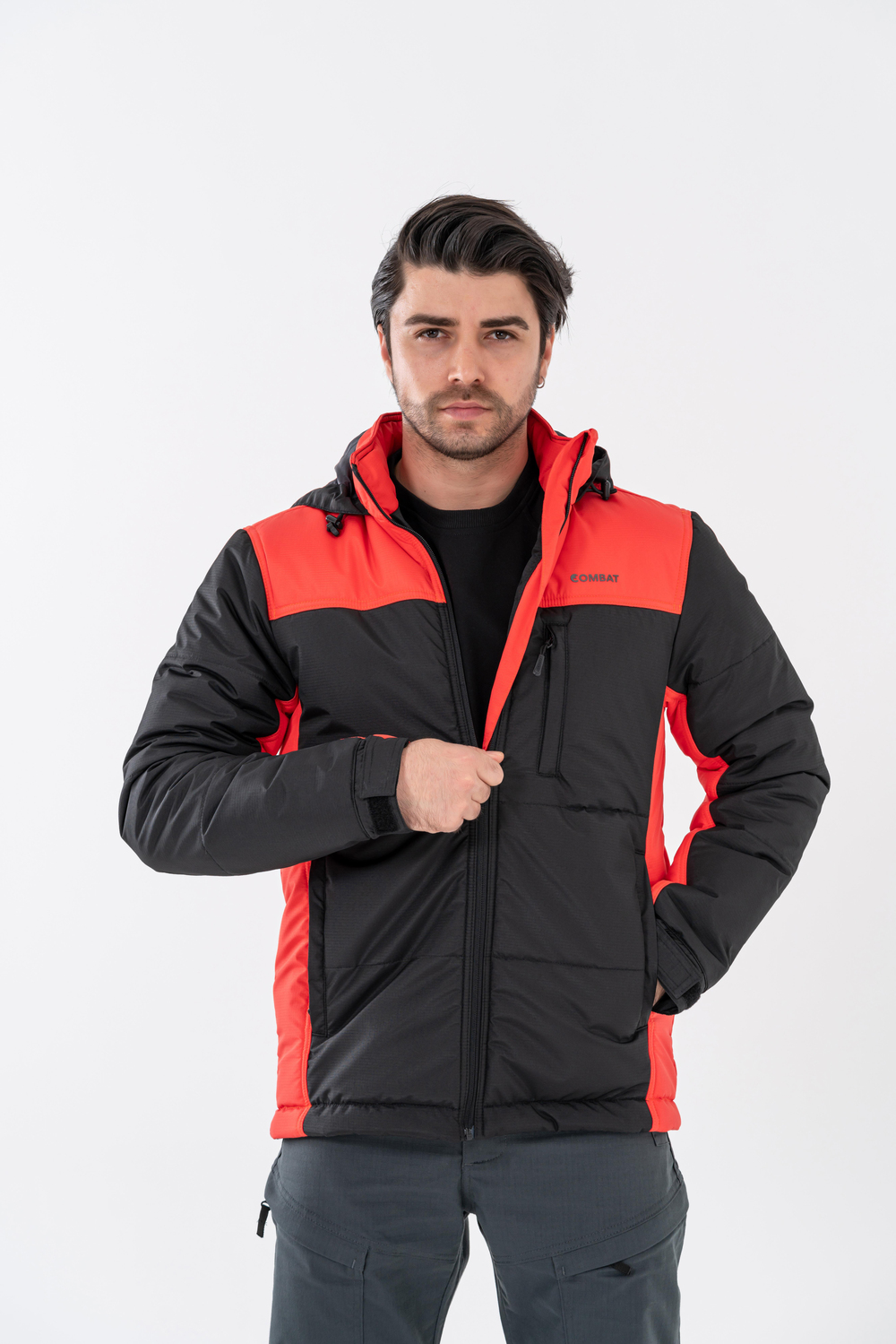 Şişme Mont Fit Dik Yaka - 317