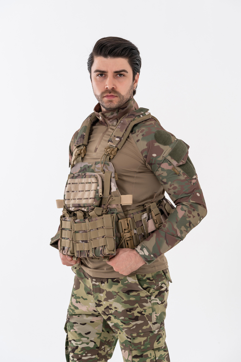 Combat Tactikal Fırtına Atak Hücum Yeleği Göbek Üstü - 202