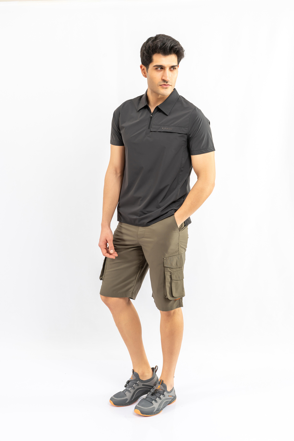 Combat Tactical Outdoor Bermuda Erkek Kapri Kargo Cepli Yürüyüş Şortu - 704