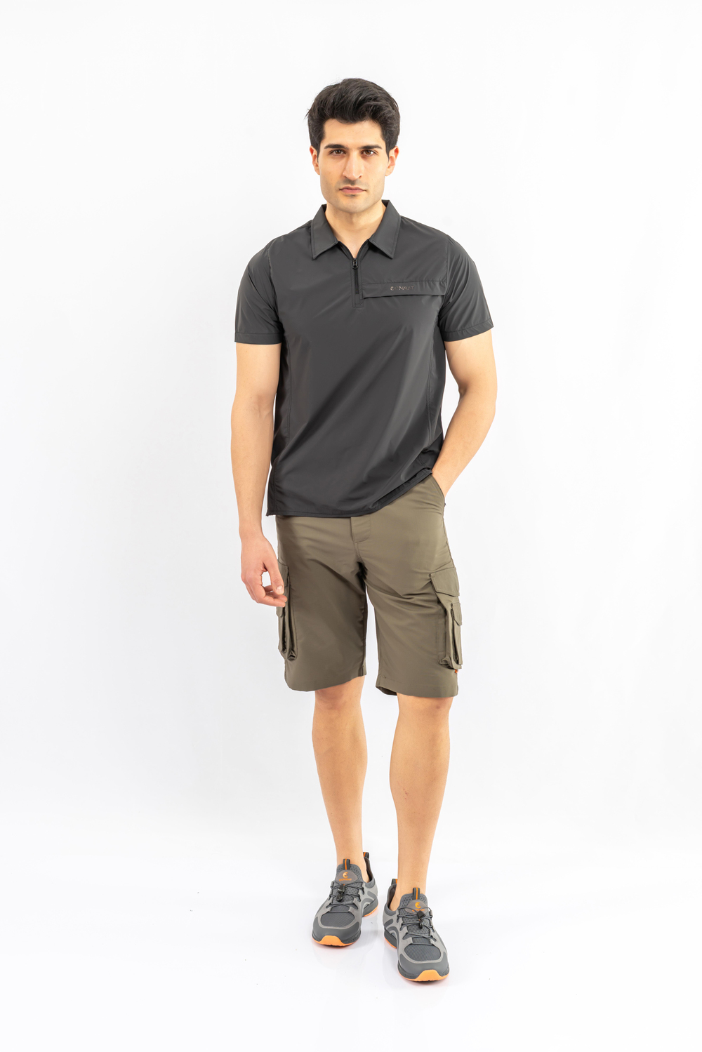 Combat Tactical Outdoor Bermuda Erkek Kapri Kargo Cepli Yürüyüş Şortu - 704