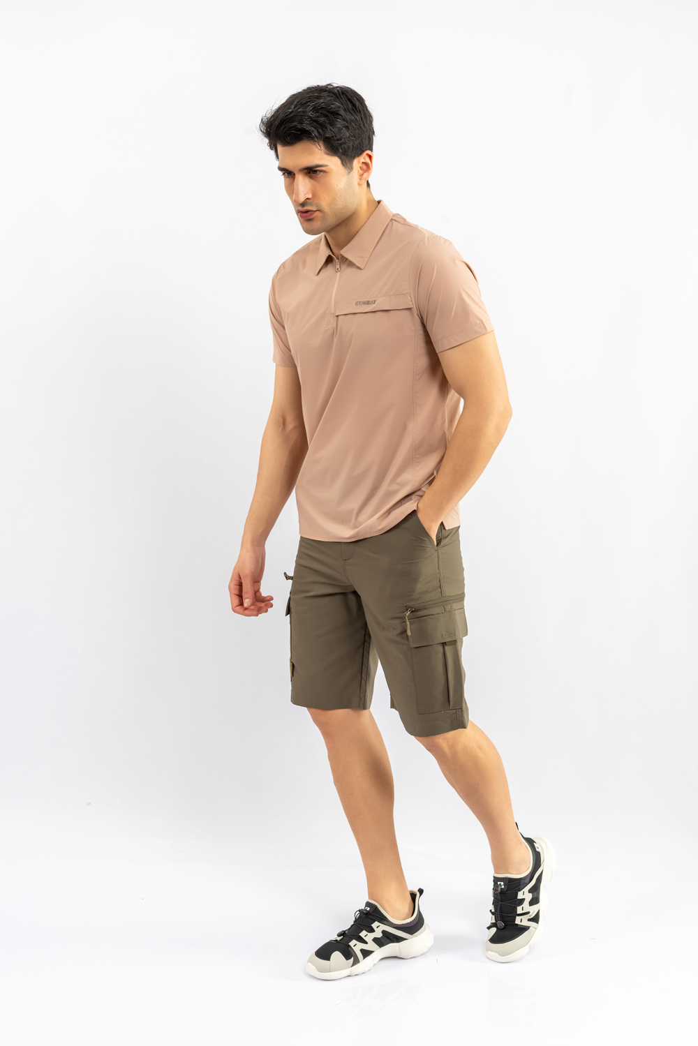 Combat Tactical Outdoor Bermuda Erkek Kapri Kargo Cepli Yürüyüş Şortu - 705