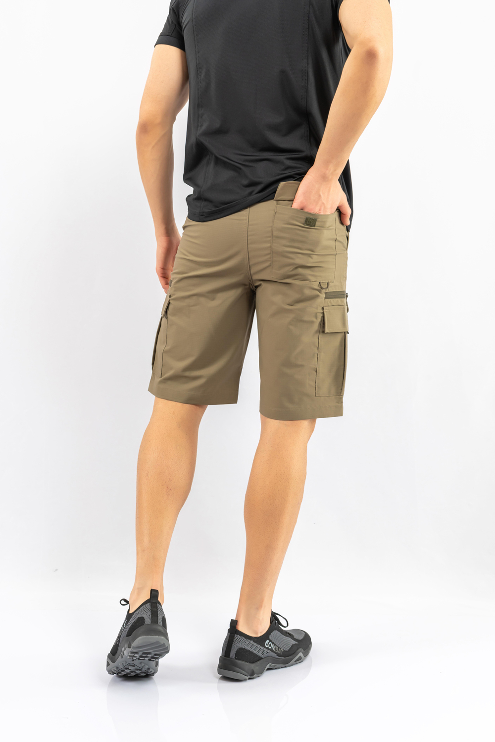 Combat Tactical Outdoor Bermuda Erkek Kapri Kargo Cepli Yürüyüş Şortu - 704