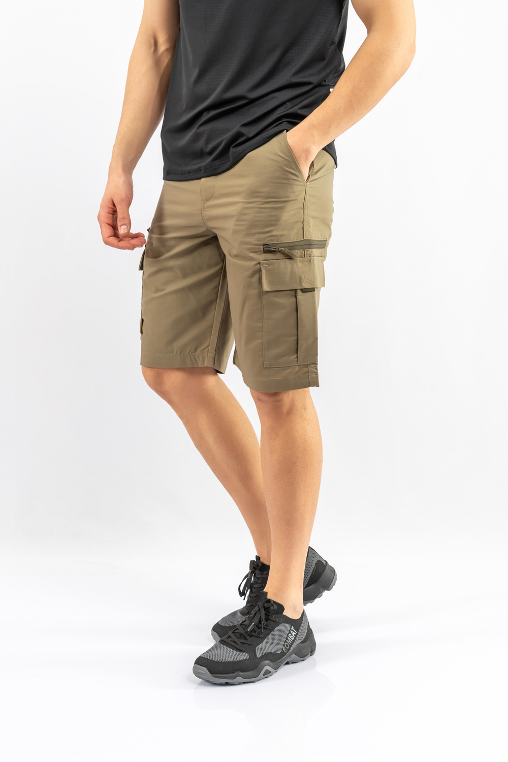 Combat Tactical Outdoor Bermuda Erkek Kapri Kargo Cepli Yürüyüş Şortu - 704