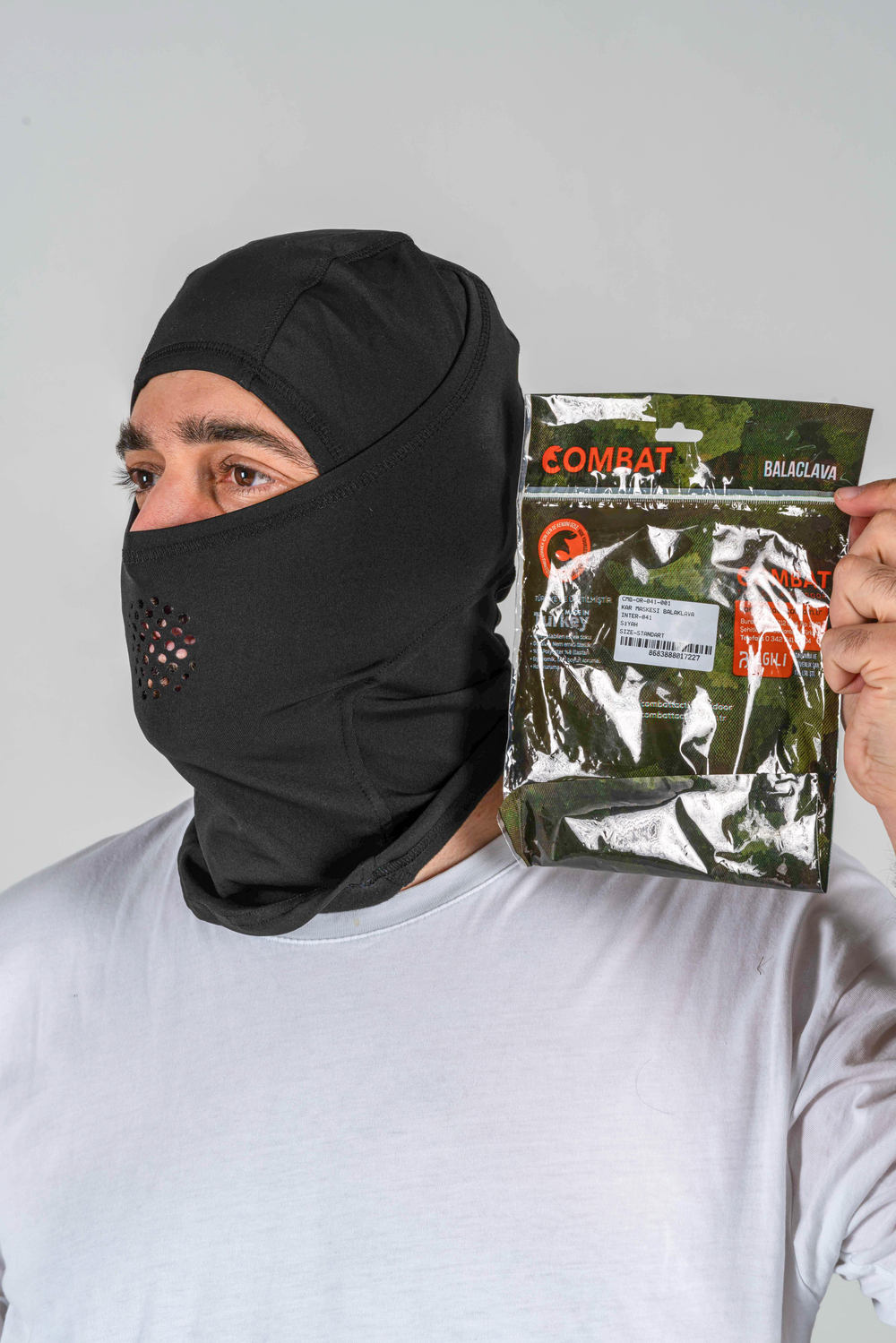Combat Tactical Outdoor Balaklava Kar Maskesi Kışlık Boyunluk Maske - 041