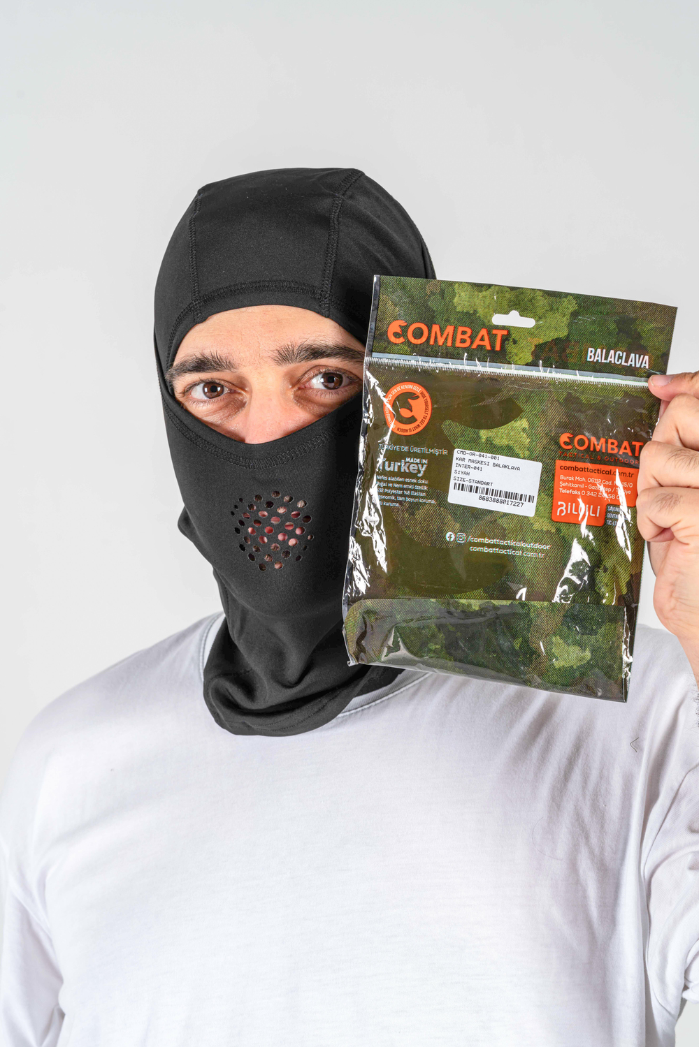 Combat Tactical Outdoor Balaklava Kar Maskesi Kışlık Boyunluk Maske - 041