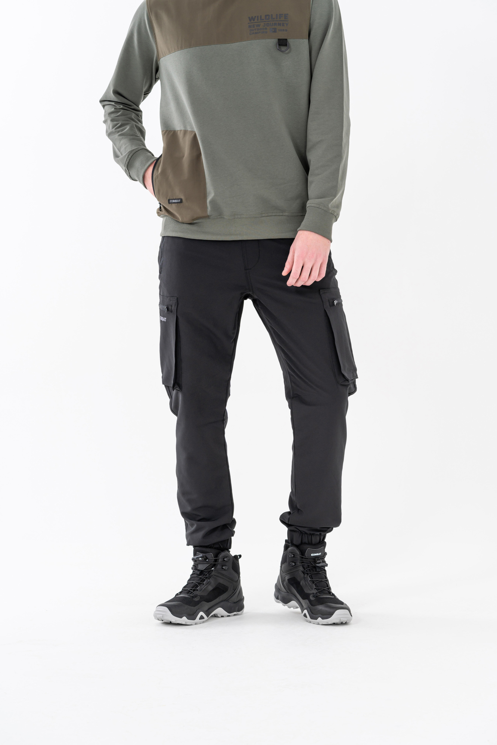 Combat Tactical Outdoor Taktik Jogger Kargo Cepli Pantolon Hiking -  523 - N21