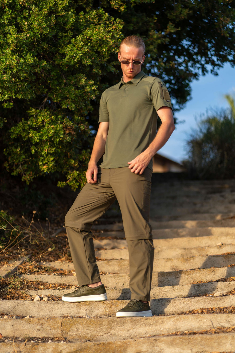 Combat Tactical Outdoor Şort Olabilen Pantolon Şort Bermuda Kapri Pantolon - 533