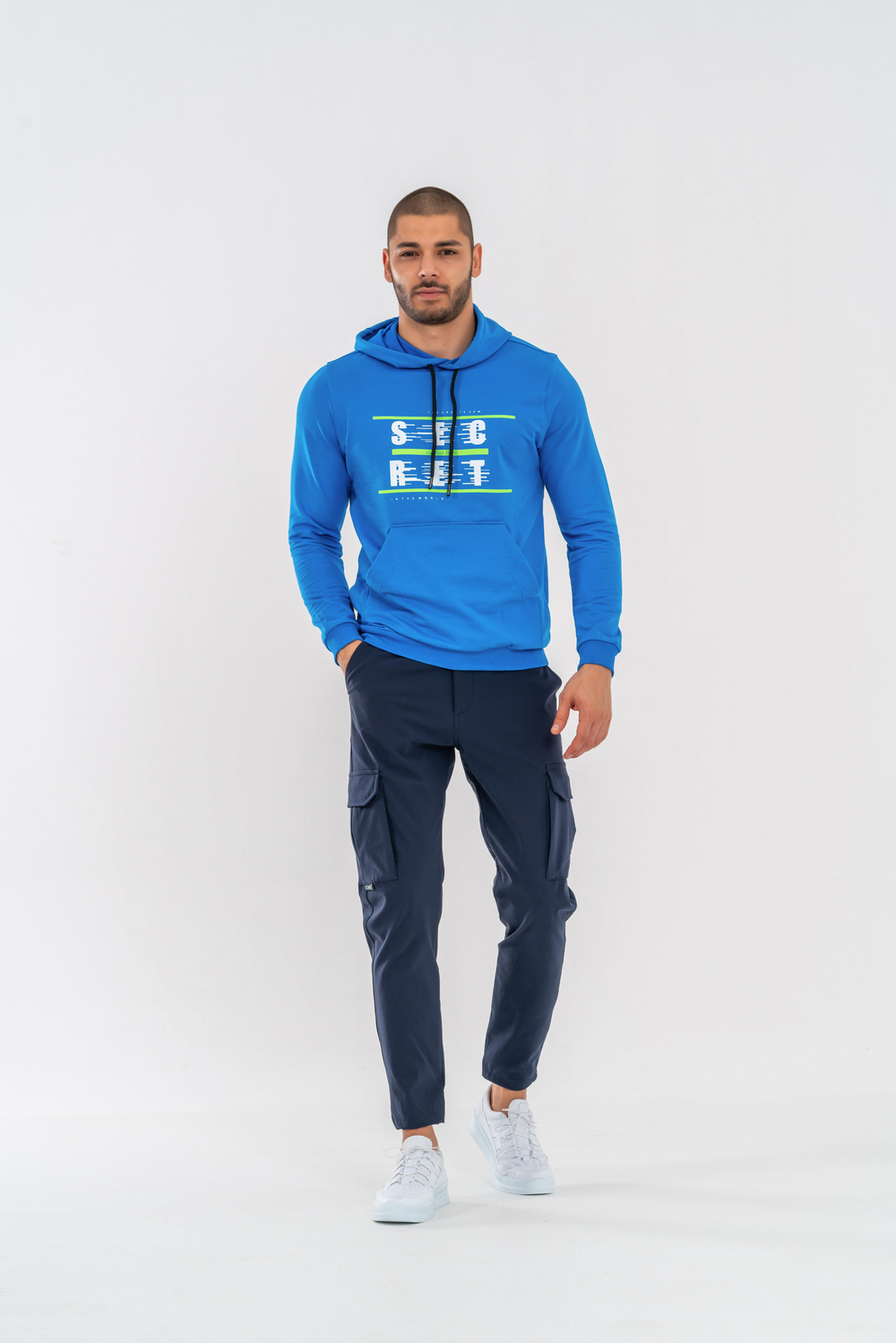 Combat Tactical Outdoor Taktik Trekking Kargo Cepli Outdoor Lacivert Pantolon  -  512