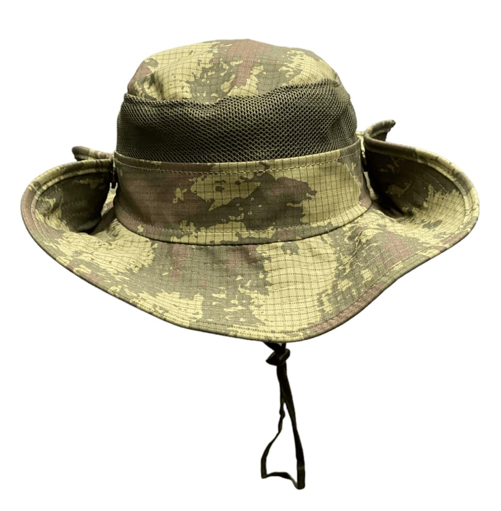 Taktik Fötr Şapka Balıkçı Avcılık Askeri Kamuflaj Boonie Fötür Şapka - 018