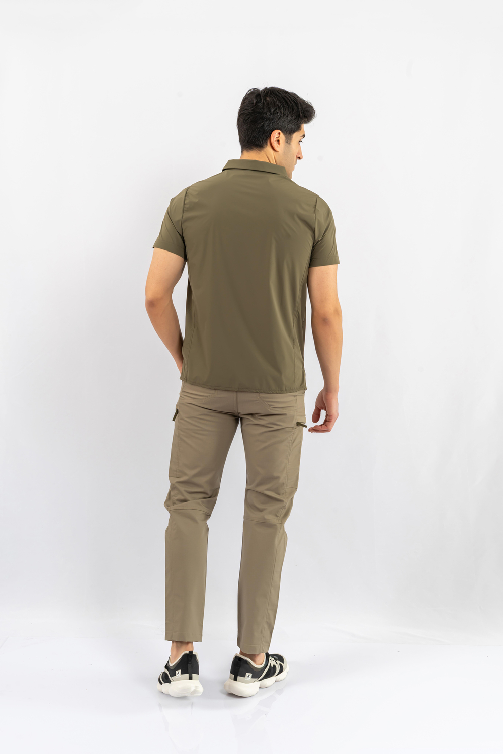 Combat Tactical Outdoor Tişört Günlük Polo Yaka Tişörtü T-Shirf - 818