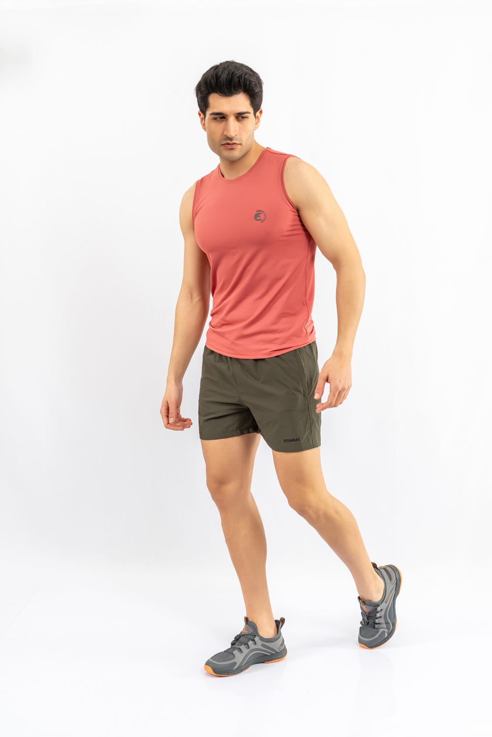 Combat Tactical T-Shirt Antrenman Kolsuz Tişört - 813