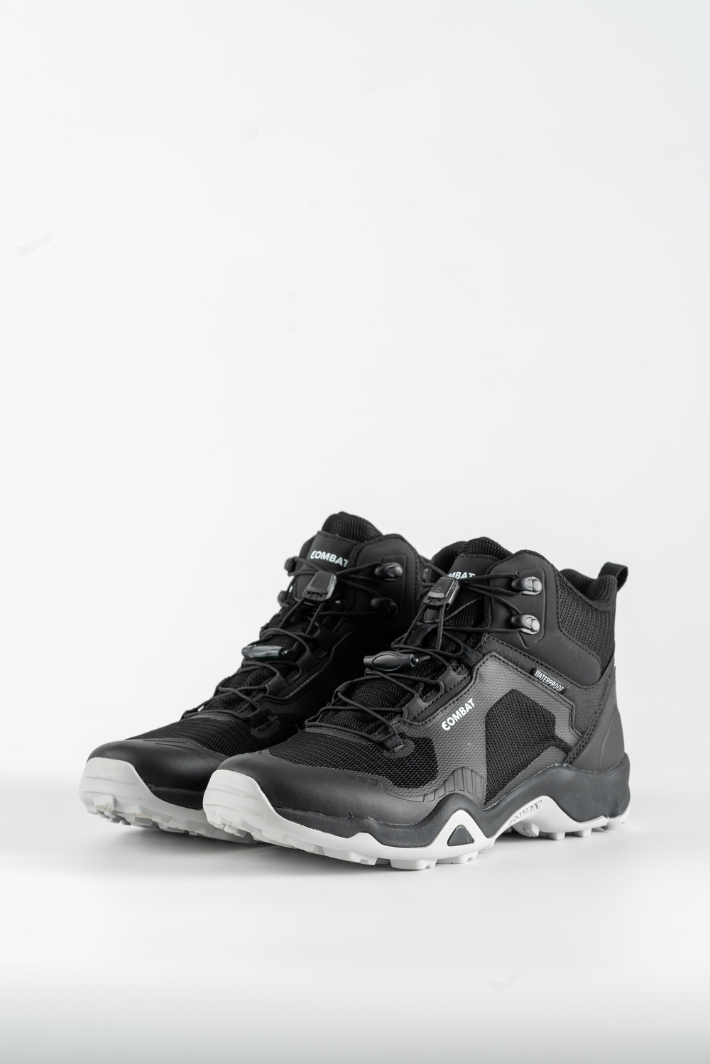 Combat Tactical Outdoor Bot Günlük Ortopedik Spor Bot Rahat Kaymaz Kalın Taban Yarım Bot Dayanıklı - 0101