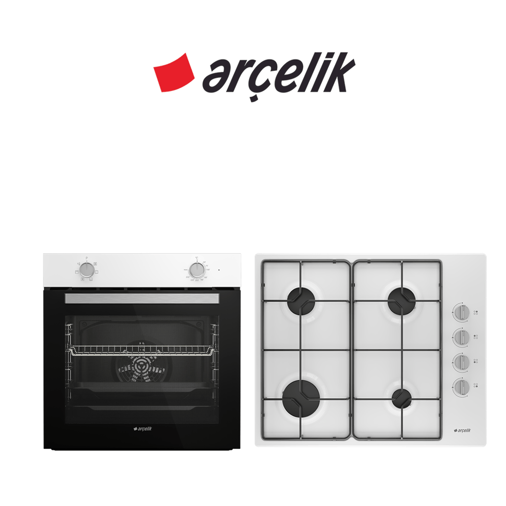 Arçelik Ankastre İkili Set 1 (AFM 130 B - OMD D 611 EB)