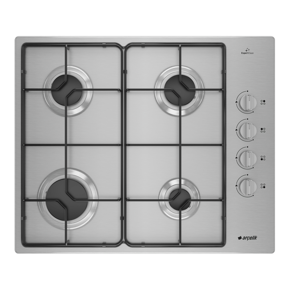 Arçelik OML D 611 EI Gazlı Metal Tablalı Ocak