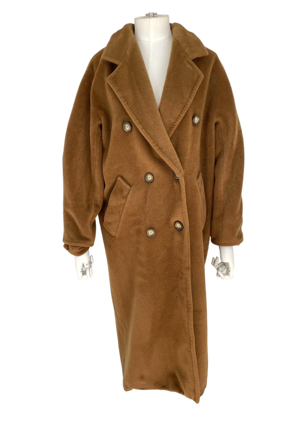  BROWN WOOL COAT