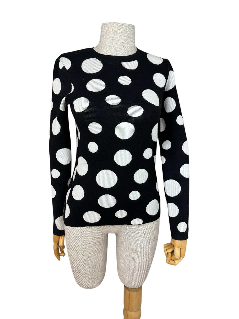 ARMANI WOOL BLACK JUMPER
