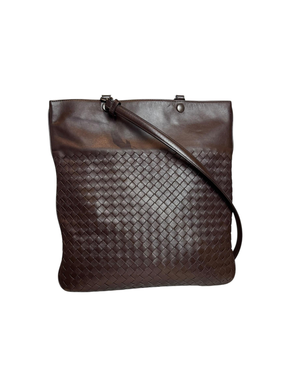 BOTTEGA VENETA INTRECCIATO MESSENGER BAG
