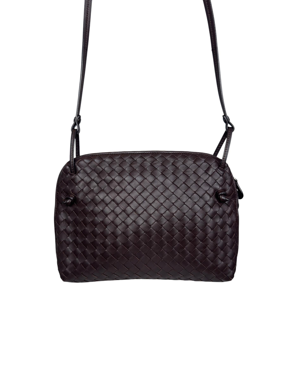 BOTTEGA VENETA INTRECCIATO NODINI CROSSBODY BAG