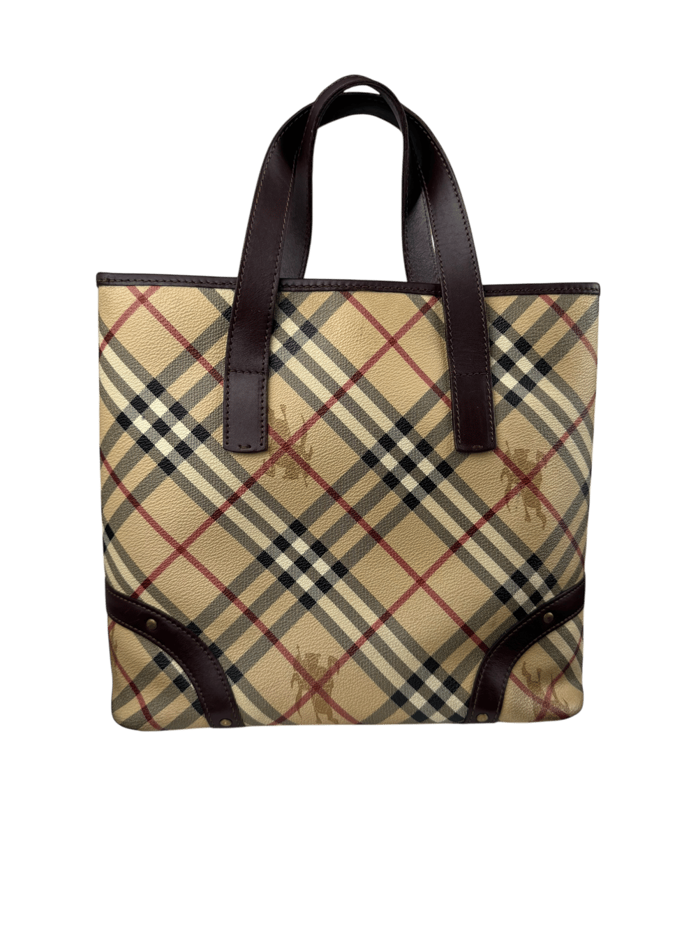 BURBERRY NOVA CHECK TOTE BAG
