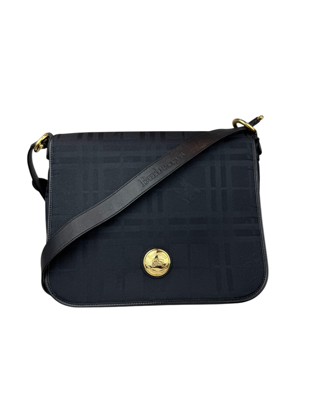 BURBERRYS CANVAS MESSENGER BAG