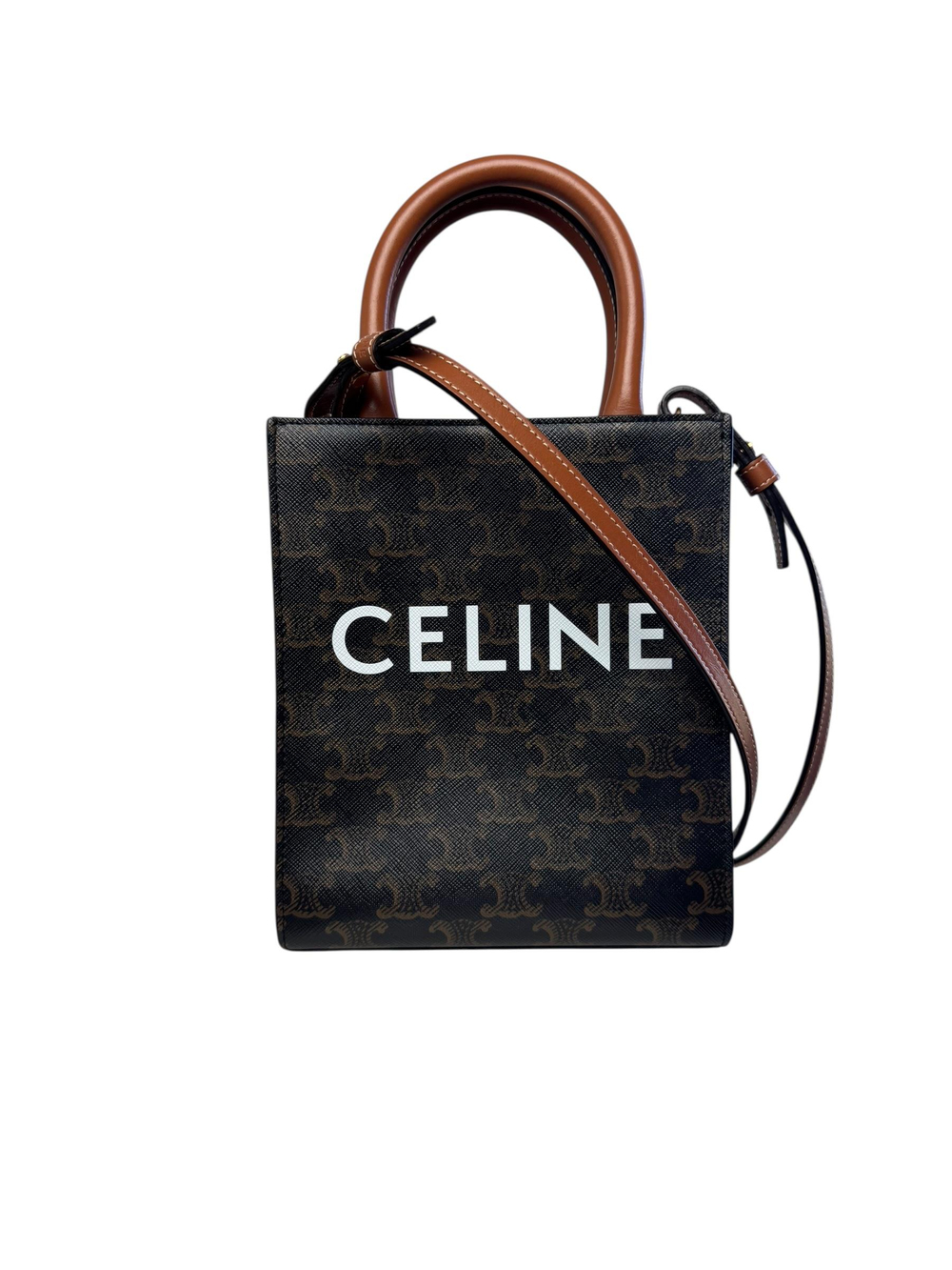 CELINE VERTICAL CABAS TOTE BAG