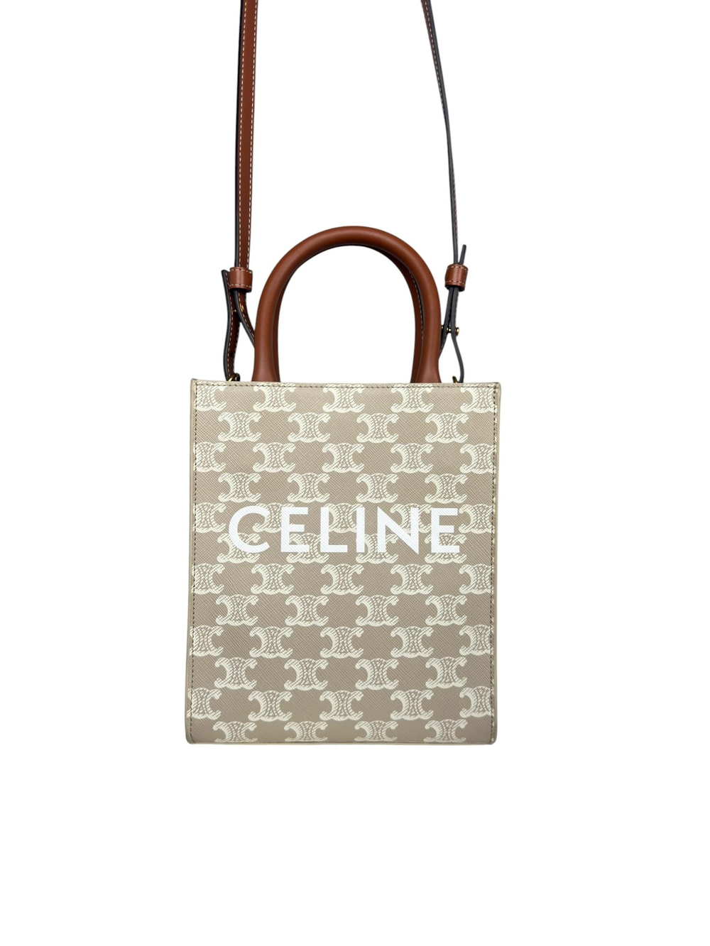 CELINE VERTICAL CABAS TOTE BAG