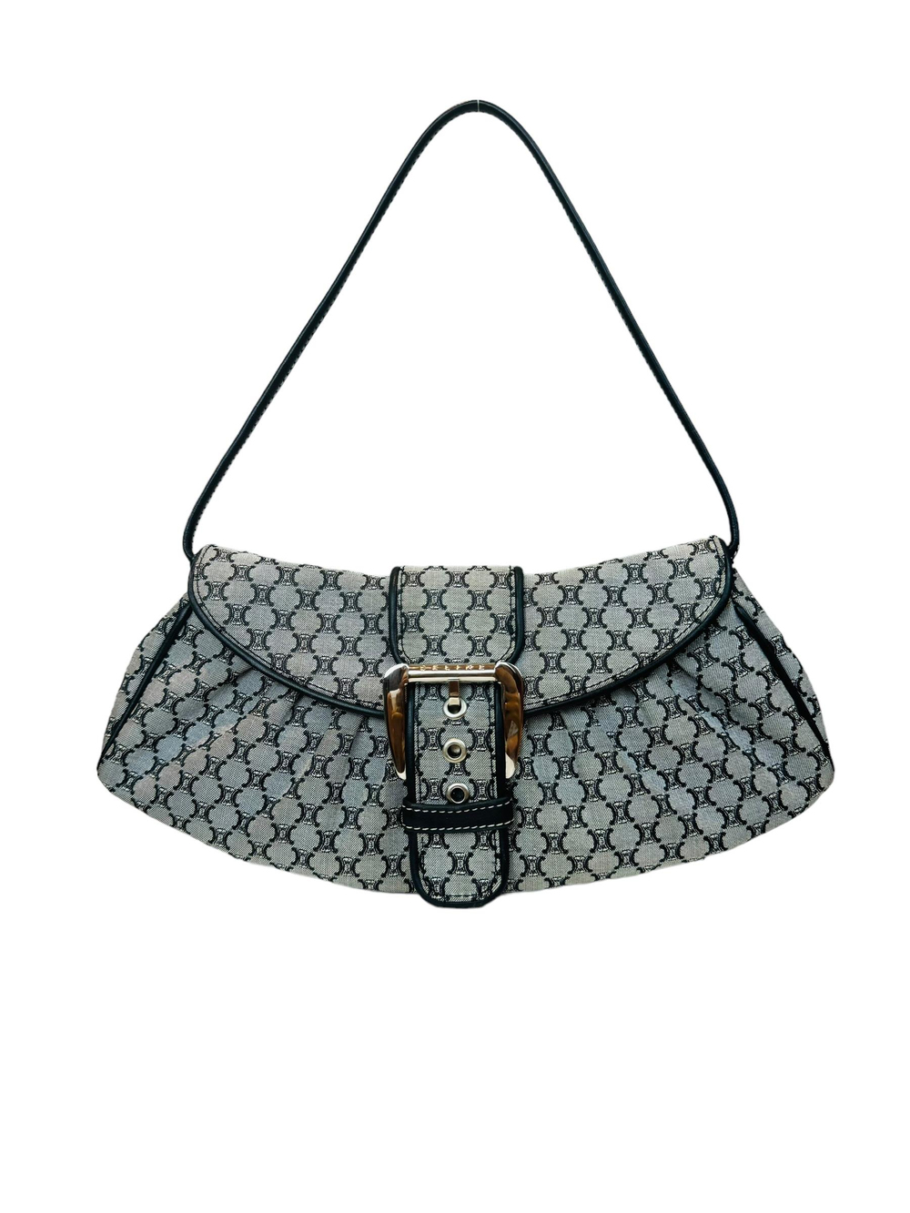 CELINE VINTAGE MACADAM SHOULDER BAG