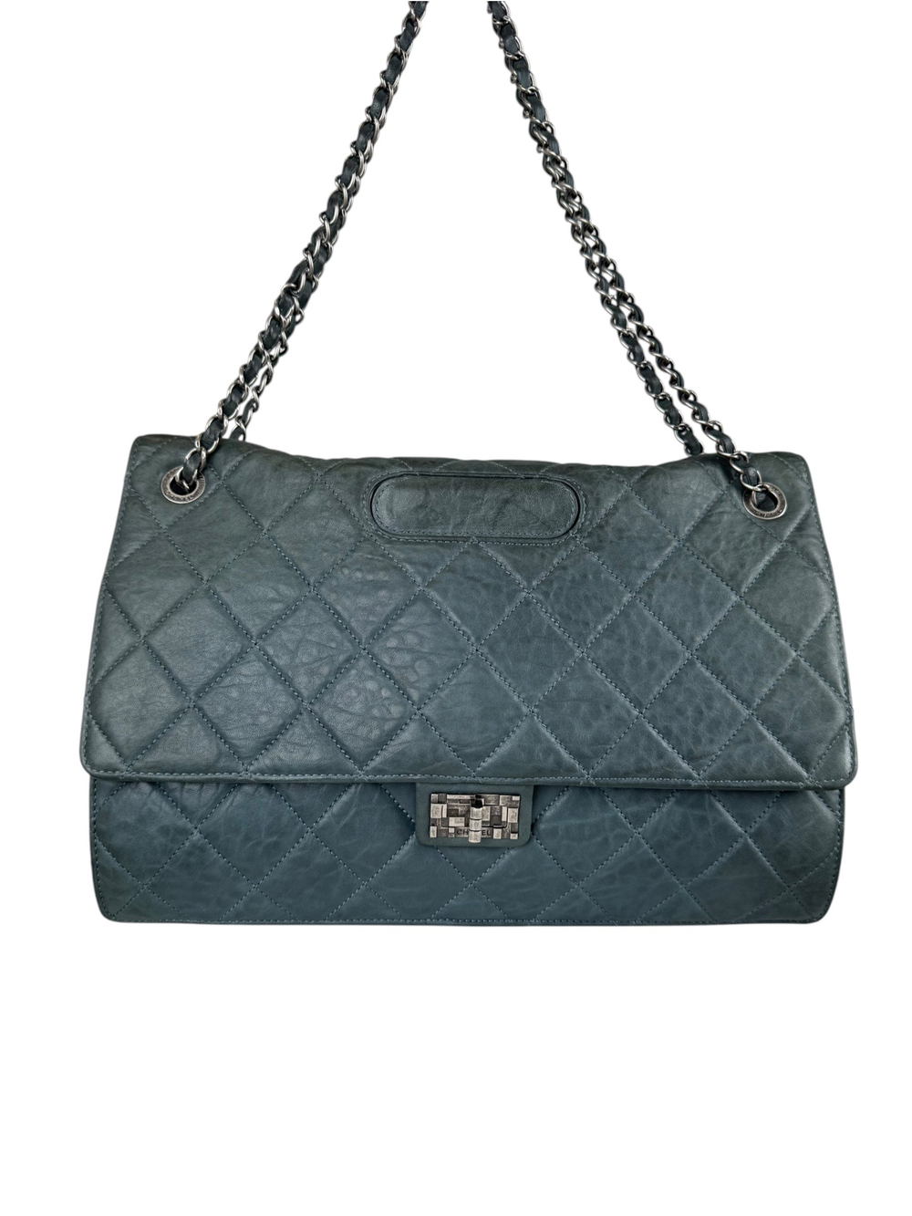 CHANEL 2.55 MAXI BYZANCE TAKE AWAY FLAP BAG