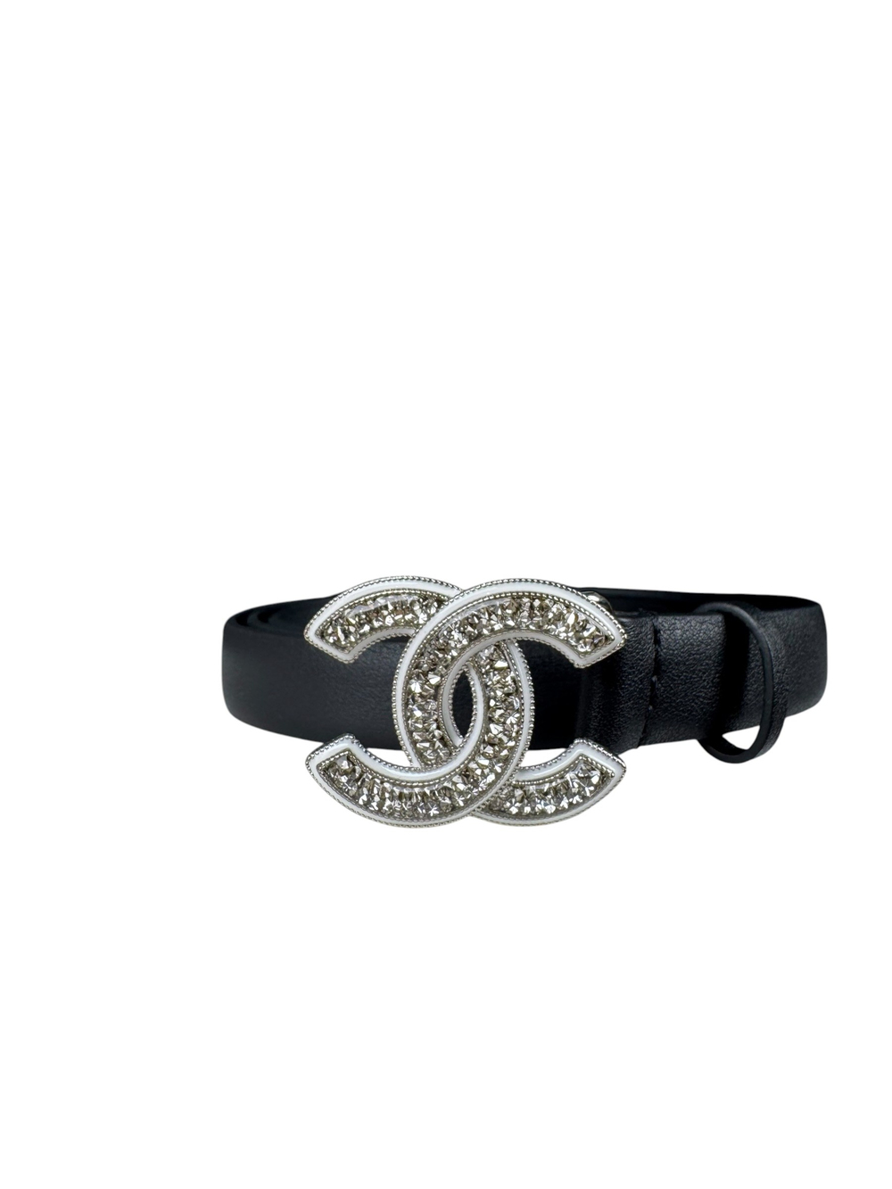 CHANEL CC LEATHER BELT