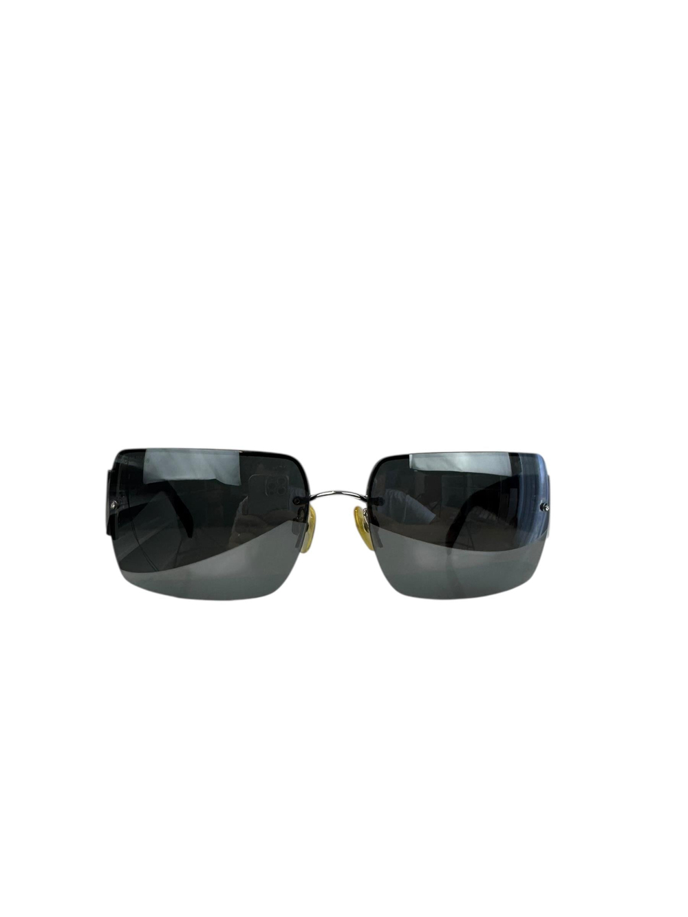 CHANEL CRYSTAL RECTANGLE SUNGLASSES