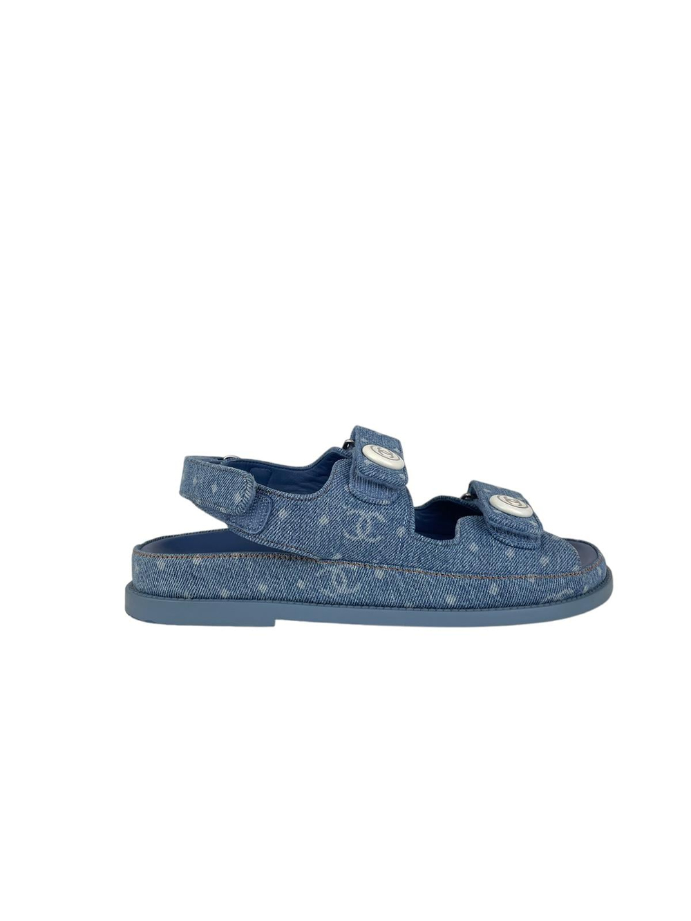 CHANEL DENİM DAD SANDALS SS23