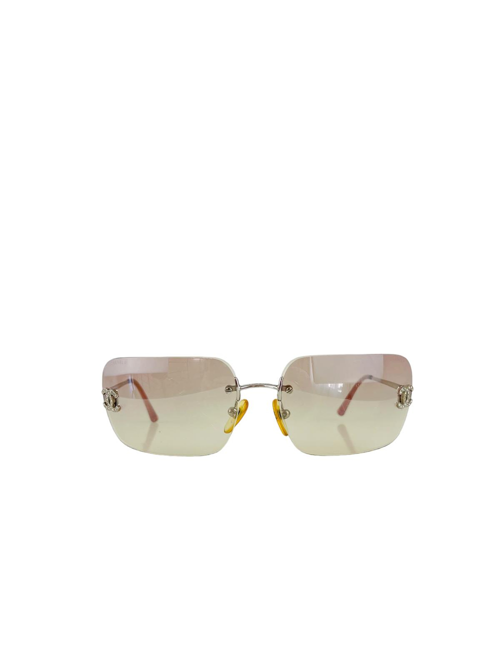 CHANEL TRANSPARENT CC SUNGLASSES