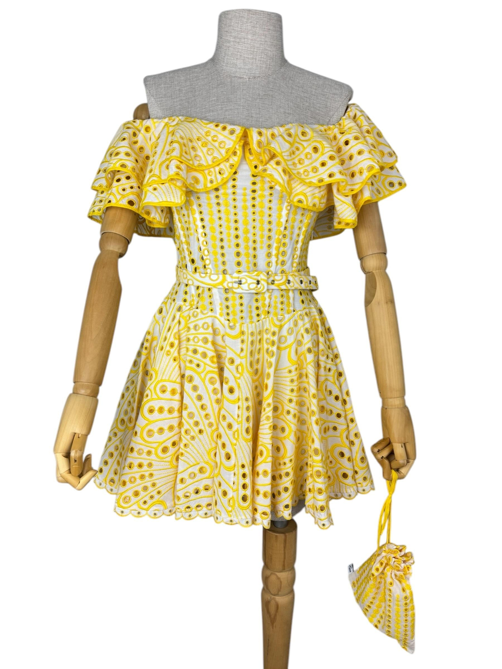 CHARO RUIZ IBIZA YELLOW DRESS 