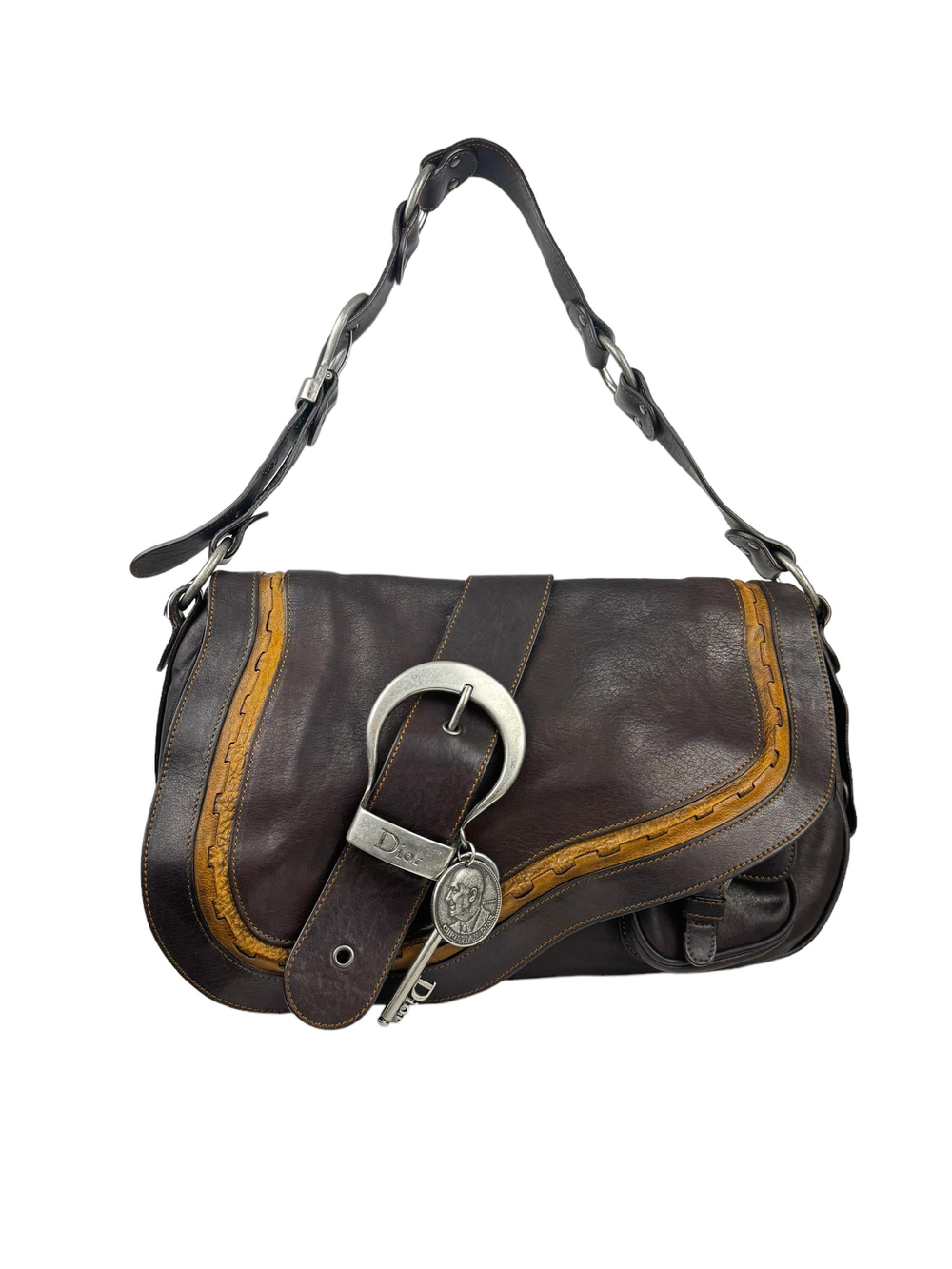 CHRISTIAN DIOR GAUCHE SADDLE BAG