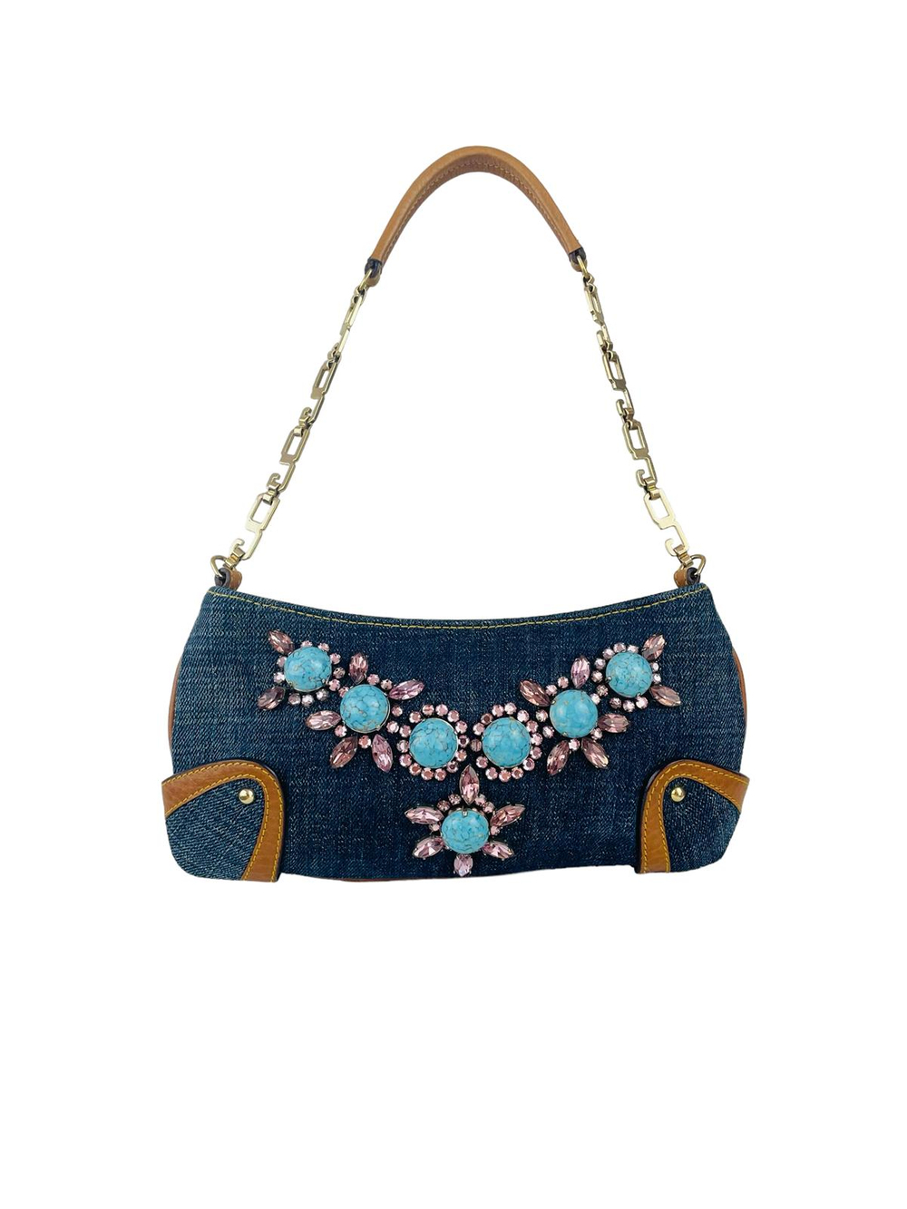 DENIM SHOULDER BAG