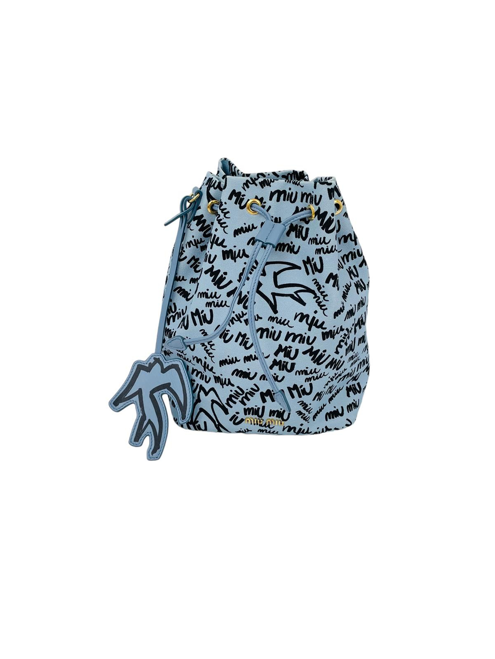 DRAWSTRING BUCKET HANDBAG