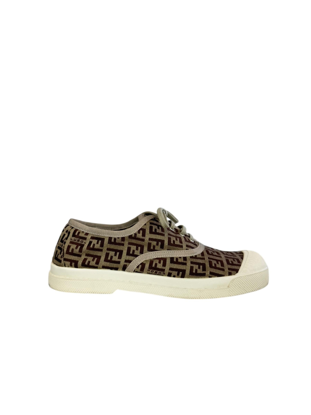 FENDI ZUCCA LOW TOP SNEAKERS