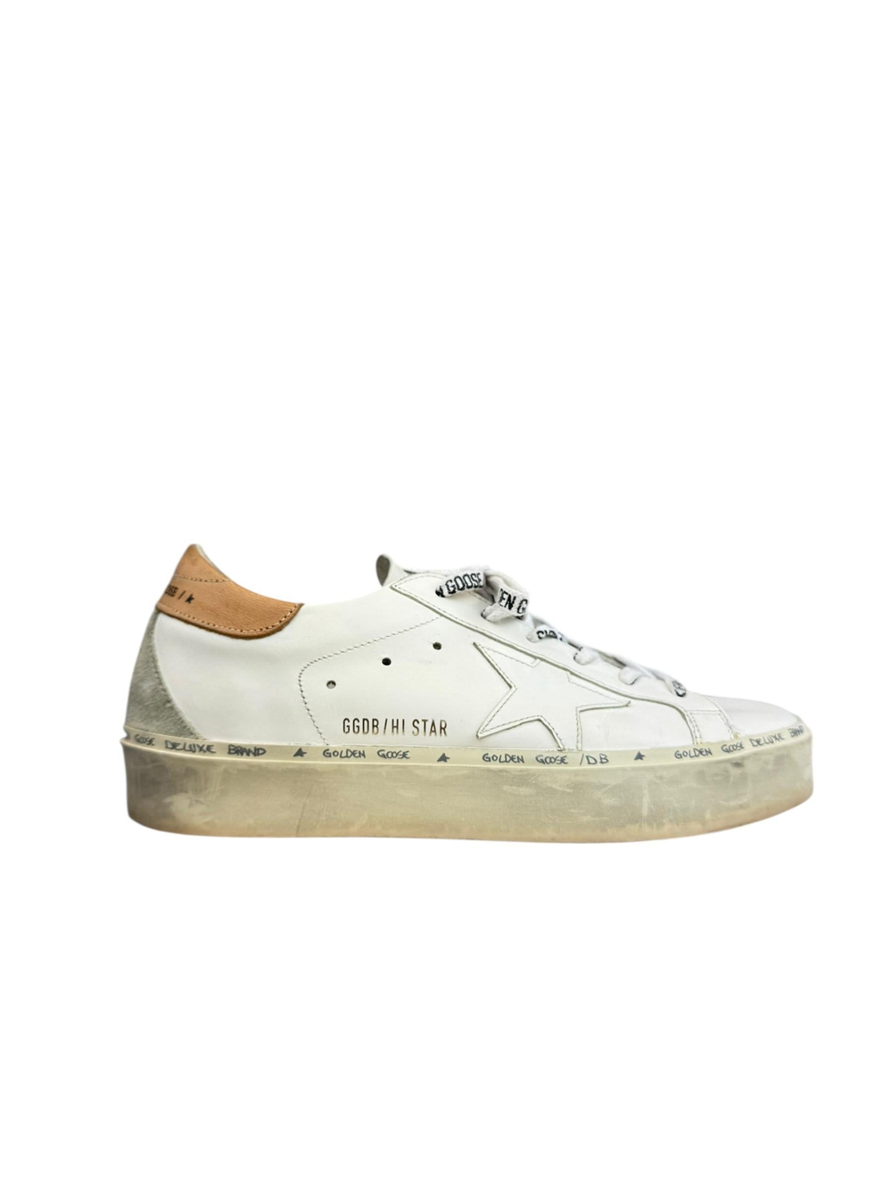 GOLDEN GOOSE HI STAR SNEAKERS