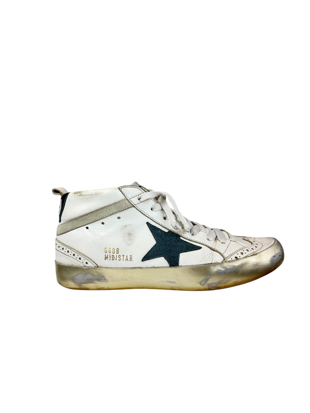 GOLDEN GOOSE MID STAR SNEAKERS