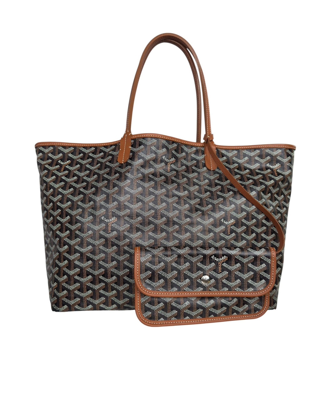 GOYARD BROWN SAINT LOUIS PM TOTE