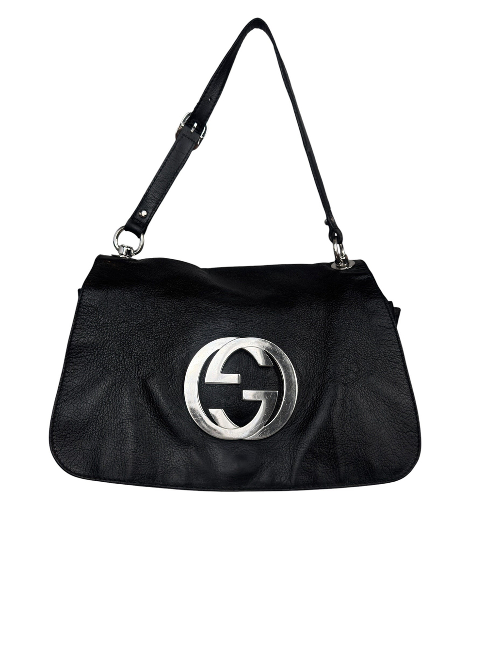 GUCCI BLACK BLONDIE SHOULDER BAG
