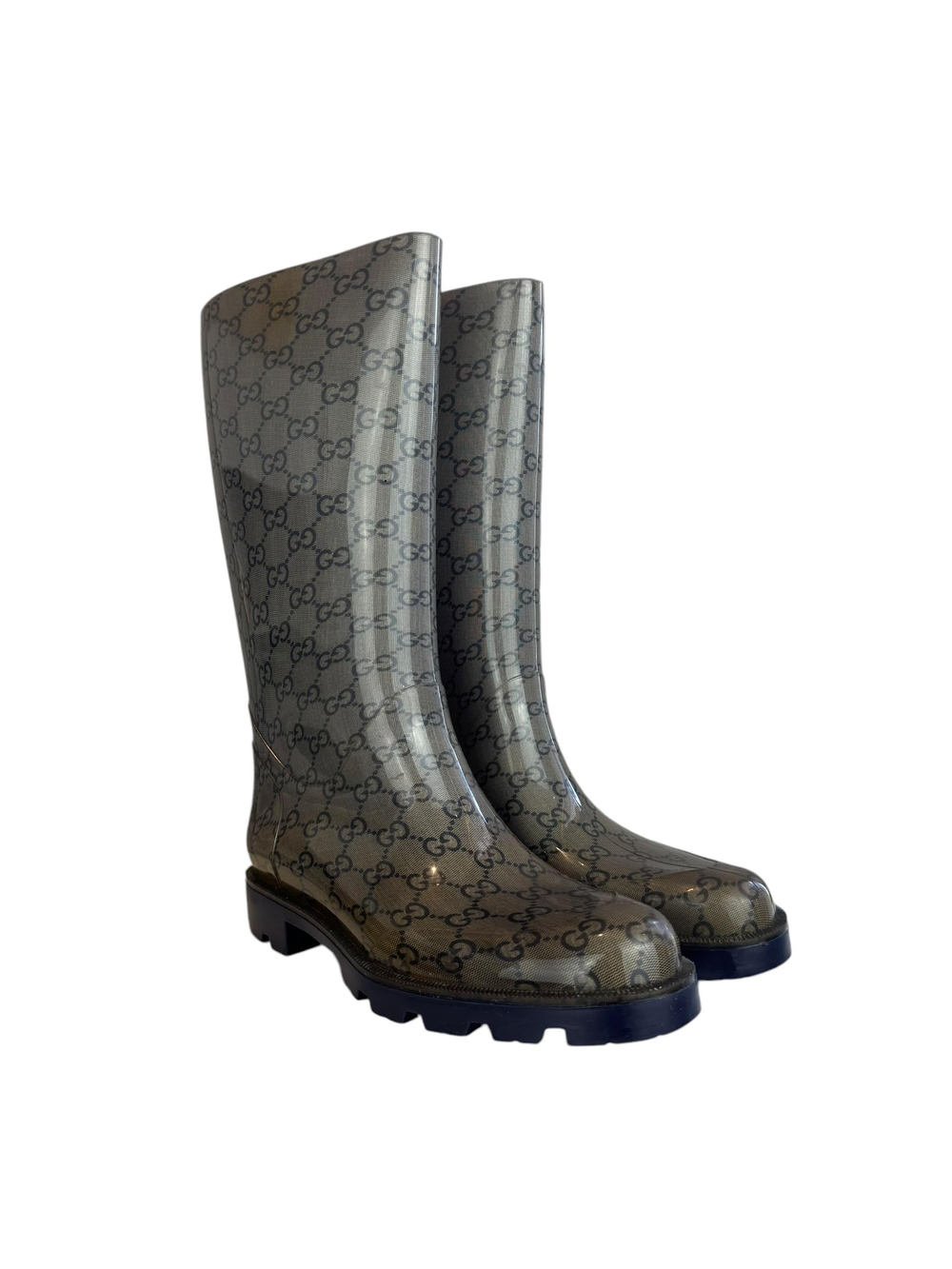 GUCCI GG RAIN BOOTS