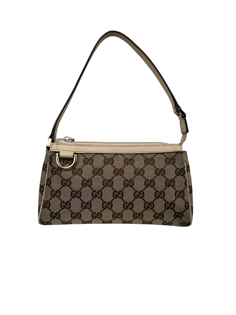 GUCCI MONOGRAM CANVAS POCHETTE